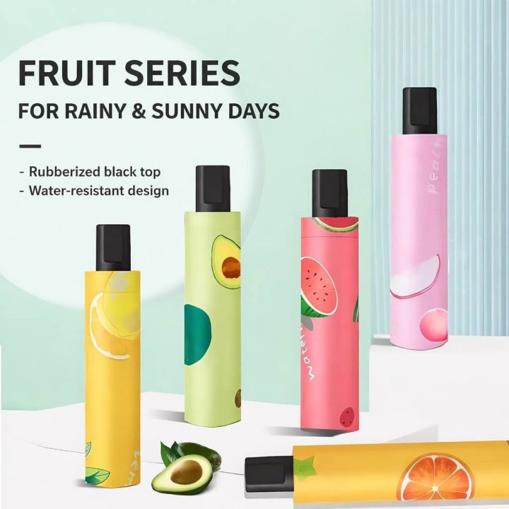 Fruit Print Bmw Umbrella 2:1 | Waterproof & Stylish for All-Weather Protection | Best Umbrella for Girls