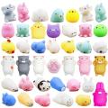 5-50Pcs Kawaii Squishies Mochi Anima Squishy Toys For Kids Antistress Ball Squeeze Party Favors Stress Relief Toys For Birthday. 