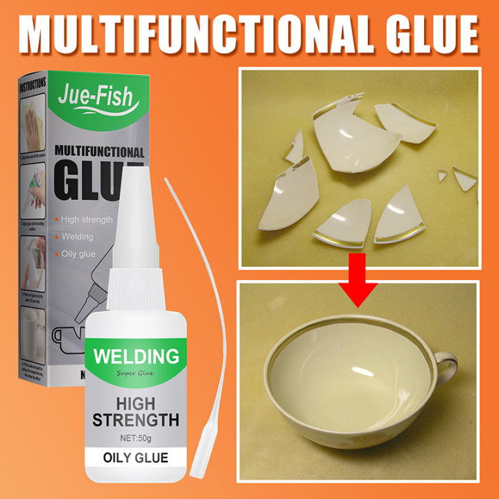 50g Multifunction Universal Super Glue Strong Plastic Glue For Resin Ceramic Metal Glass Durable Adhesive Power Strong Glue Eatop