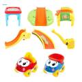 Assembled Puzzle Track Playset Party Favors Fine Motor Skills Birthday Gift Elephant Parking Lot Toy.