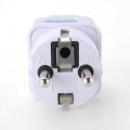 Universal Usa To Europe/Germany/Indonesia (Type E/F) Travel Charger Adapter Plug.
