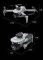 FLH X5HW Drone Duel Camera Duel Battery Obsticle Avoidence  Drone Price in bd. 