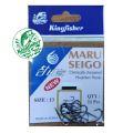 Maru Seigo Fishing Hook Kingfisher 13No 2Pkt: These Fishing Hooks Come In A Pack Of 2, Featuring The Kingfisher Design From Maru Seigo.. 