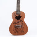 Cuckoo design Ukulele 24" Concert Size with bag and picks.