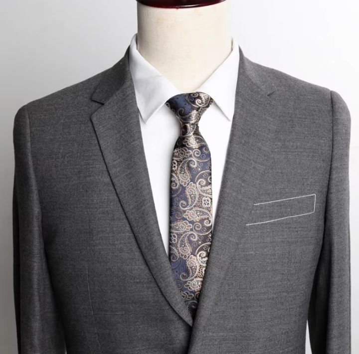 Royal%20Paisley%20Neck%20Ties%206CM%20Wide%20Slim%20Necktie%20For%20Men's%20Suit%20Shirt%20Party%20Wedding%20Accessories%20-%20Image%203