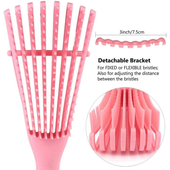 %E3%80%90Daily%20Necessities%20For%20Anyone%20Store%E3%80%91Detangling%20Hair%20Brush%20Pink%20Black%20Massage%20Wet%20Hair%20Comb%20Octopus%20Hair%20Brush%20Comb%20Detangling%20Brush%20Kinky%20Thick%20Hair%20-%20Image%205