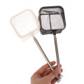 Aquarium Square Fishing Net Extendable Long Handle Fishing Gear For Fish Tank Podazz. 