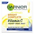 Indian Products Garnier Bright Complete Vitamin Yoghurt Night Cream, 40g. 