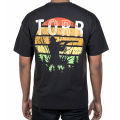 Drop Soulder T-shirt Black. 