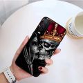 Skeleton Skull Woman Kiss Tattoo Phone Case For VIVO Y72 Y20 Y11 Y12 Y17 Y19 Y20S Y31 Y1S Y91C Y21 Y51 Y20i Y11S Y12S Y70. 