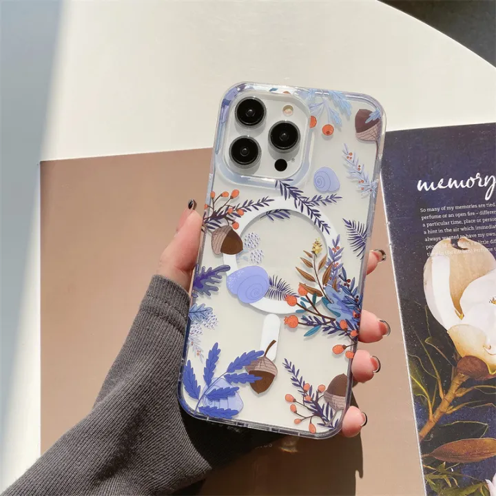 %E3%80%90Solo%20Yolo%E3%80%91Applicable%20iPhone15pro%20Double-Layer%20Printed%20Magnetic%20Shell%20Apple%2014pro%20max%20Transparent%20Phone%20Case%20magsafe%20-%20Image%202