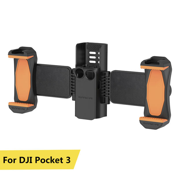 Sunnylife%20Front%20Frame%20Phone%20Holder%20For%20Osmo%20Pocket%203%20Cold%20Shoe%20Mount%20Foldable%201/4%20Screw%20Adapter%20Camera%20Accessories%20-%20Image%204