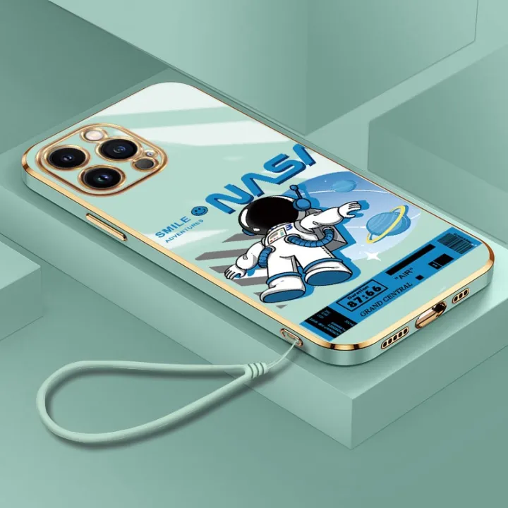 for%20iPhone%2015%20Pro%20Max%2015%20Plus%20Smile%20Astronaut%20NASA%20Pattern%20Case%20Full%20Camera%20Cover%20Glossy%20Square%20Edge%20Shockproof%20Casing%20-%20Image%202