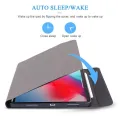 Keyboard Case with Attached Wireless Keyboard Leather Folio Cover For iPad Mini 4/5. 
