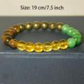 1PS Fashion bracelets men son boy Gifts For Brothers Dream Natural Stone Gemstone charm jewelry pulseiras masculina 8mm. 