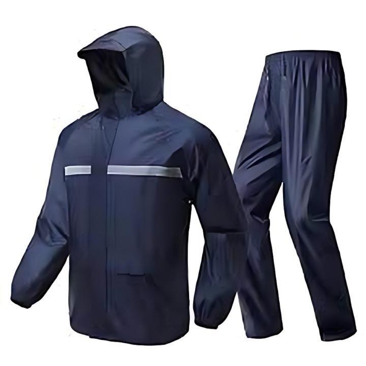 Rain Coats for Men Waterproof Jacket and Pant with Bag