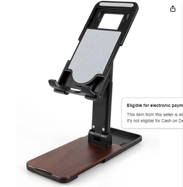 Cell%20Phone%20Stand,%20Phone%20Stand,%20Mobile%20Stand,%20Tablet%20Stand,%20Bed%20Stand,%20Video%20call%20Stand,%20iPad%20Stand,%20Portable%20Desktop%20Stand%20Adjustable%20Height%20and%20Angle%20Phone%20Holder%20for%20Desk%20with%20Smartphone(Black)%20-%20Image%202