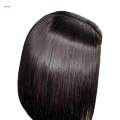 Short Bob Straight Hair Perm Dyeable Machine Made Soft Bob for Women. 