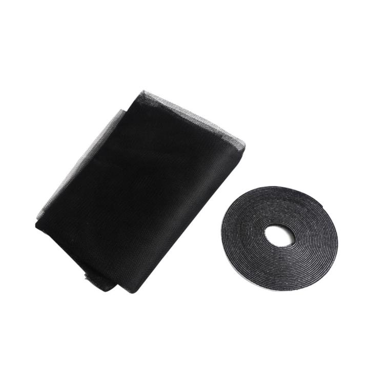 Migeet DIY Window Screen Summer Anti-Mosquito Net Invisible Fiberglass Net with Magic Nylon Sticker