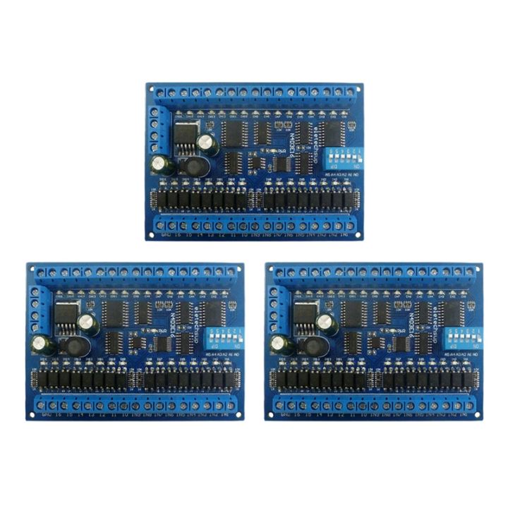 NXFDSIOZ%203X%20DC%2012V%2024V%2016%20Input%2016%20Output%20RS485%20Remote%20Control%20Switch%20PLC%20IO%20Expansion%20Board%20Modbus%20RTU%20Module,%20Only%20Board%20-%20Image%205
