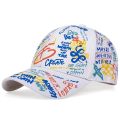 fashion Letter Baseball Cap Graffiti Sun Hip Hop Cap Visor Spring Hat Men Adjustable Snapback Cotton Cap For Women Men Hats. 