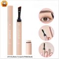 2 in 1 Waterproof Eyebrow Cream Gel with Brush and Pencil - Long Lasting Brow Makeup for Natural and Beautiful Look. 