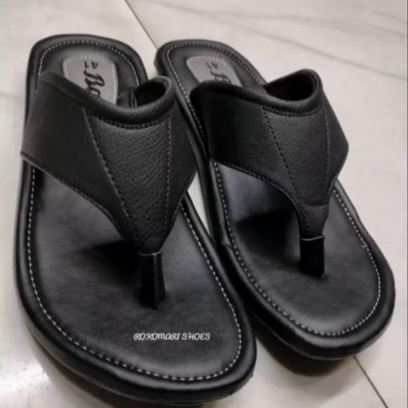 Soft Black Sandal for Men Boys Slipper sandal