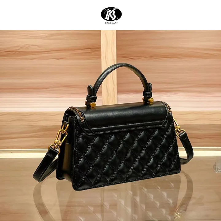 BANEVANF%20PRINCESS%20BANI%20SPRING%202024%20NEW%20RHOMBIC%20CHAIN%20WOMEN'S%20BAG%20LOCK%20TOTE%20BAG%20SHOULDER%20CROSSBODY%20BAG%20-%20Image%204