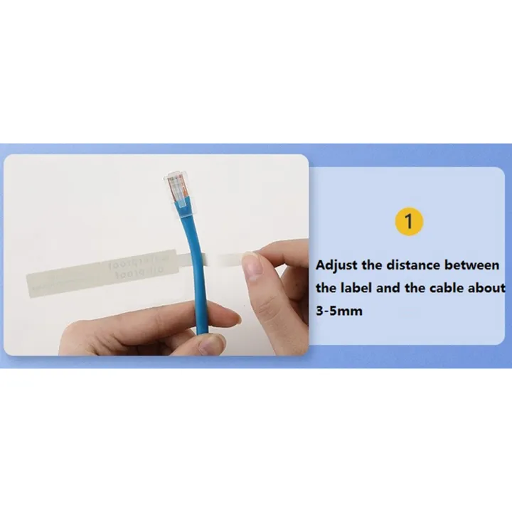 2X%20NIIMBOT%20D11%20Label%20Machine%20Sticker%20Cable%20Label%20Flag%20Pigtail%20Network%20Cable%20Label%20Paper%20Thermal,%20Waterproof%20Label,%20White%20-%20Image%205