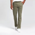 Slim-Fit Chino Gabardine Pants -Olive - প্যান্ট ছেলেদের.