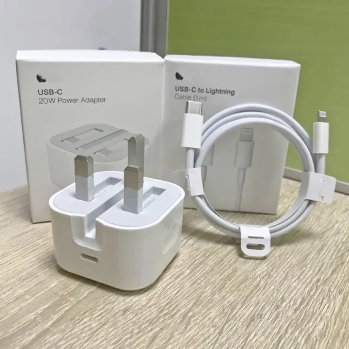 AppIe%2020W%20USB%20C%20Power%20Adapter%20FOR%20iphone%2014/13/12/11/X%20with%20type%20c%20to%20lightg%20cable%20Three%20pin%20-%20Image%202