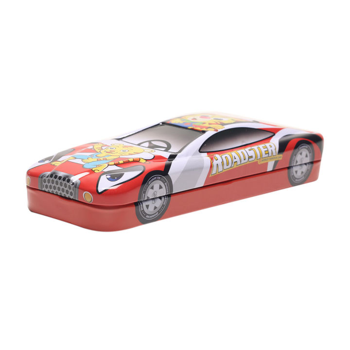 Metal Car Pencil & Pen Box for Multipurpose Use