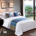 European Style Bed Runners Luxury Embroidery Bed Flag Throw Runner Wedding Room Hotel Home Decoration Bed Tail Towel Pillowcase. 