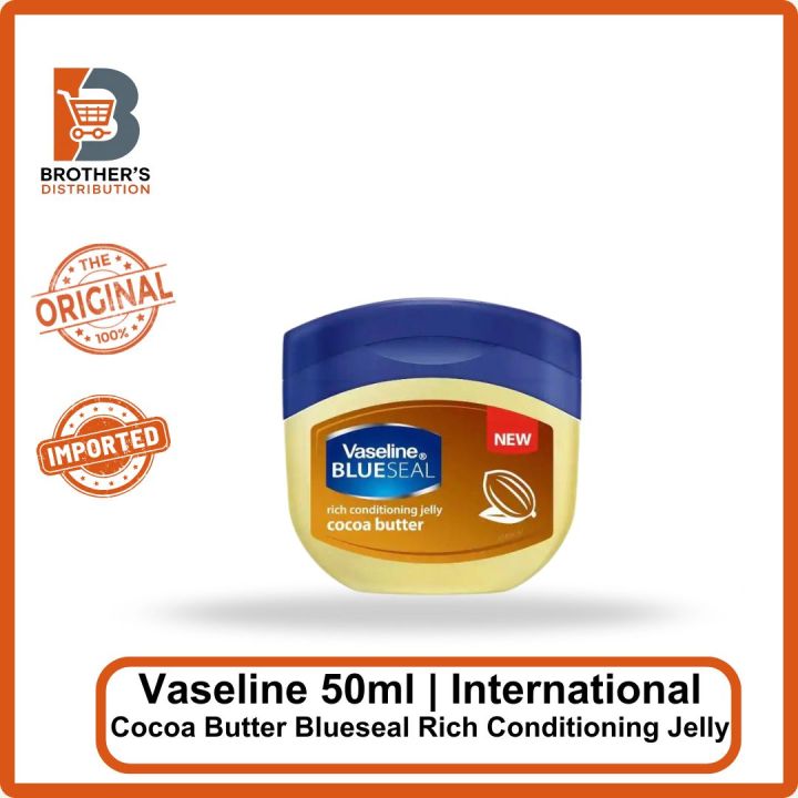 Vaseline Cocoa Butter- 50ml  | 100ml | 250ml -Blueseal Rich Conditioning Jelly