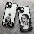 Great Art Aesthetic David Mona Lisa Case For Xiaomi Redmi Note 12 11 11S 10S 10 9 Pro Mi 13 12 Lite Poco F5 X5 X3 Pro Soft Cover. 