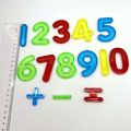 7.6cm transparent number 30 infant early education educational toys digital graphics factory direct sales. 