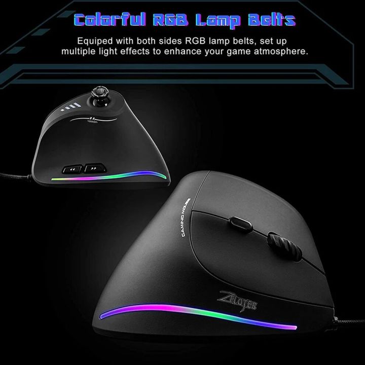 BOW%20Wired%20Gaming%20Mouse%20Programmable%2012%20Buttons%20RGB%20Mouse%20for%20Gamer%20Desktop%20Laptop%20PC%20Ergonomic%20Vertical%20Mouse%20Joystick%2010000DPI%20-%20Image%202