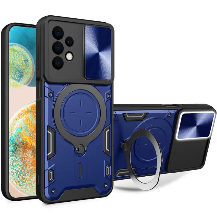 xprmy%20for%20Samsung%20Galaxy%20A23%205G%20Dual%20Layer%20Phone%20Case%20with%20Slide%20Camera%20Cover%20and%20Metal%20Hidden%20Bracket%20-%20Image%209