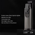 Metal Double Flame Windproof Lighter Large Flame Lighter Jet Flame Lighter Gadgets For Men. 