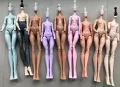 Quality Monster High Doll Body Joints Movable Slim Doll Figure Pink Beige Brown White Wolf Cat Doll Body Original Doll Parts. 