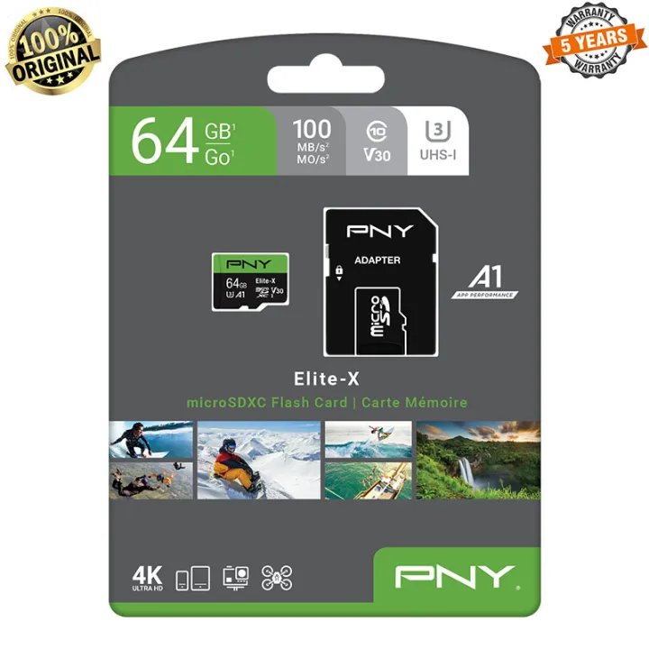 PNY%20Elite%20Class%2010%20U1%2064GB%20microSD%20Memory%20Card%20-%20memory%20card%20for%20Smartphones,%20tablets,%20action%20&%20surveillance%20cameras,%20drones,%20computers%20-%20class1Pny%20High%20Speed%2064Gb%20%20Micro%20Secure%20Digital%20Memory%20Card%20Practical%20Durable%20Memory%20Cards,%20Pny%20Memory%20Card,%20Pny%2064Gb%20-%20Image%205