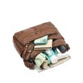 Cross-border middle-aged women's bags, new bags, middle-aged and elderly one-shoulder crossbody bags, multi-layer large-capacity soft leather money collection business bags.