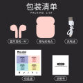 Cross-border bluetooth headset pro4 4th generation mini true wireless earbuds 5.0 4th generation sports running earphones in-ear. 