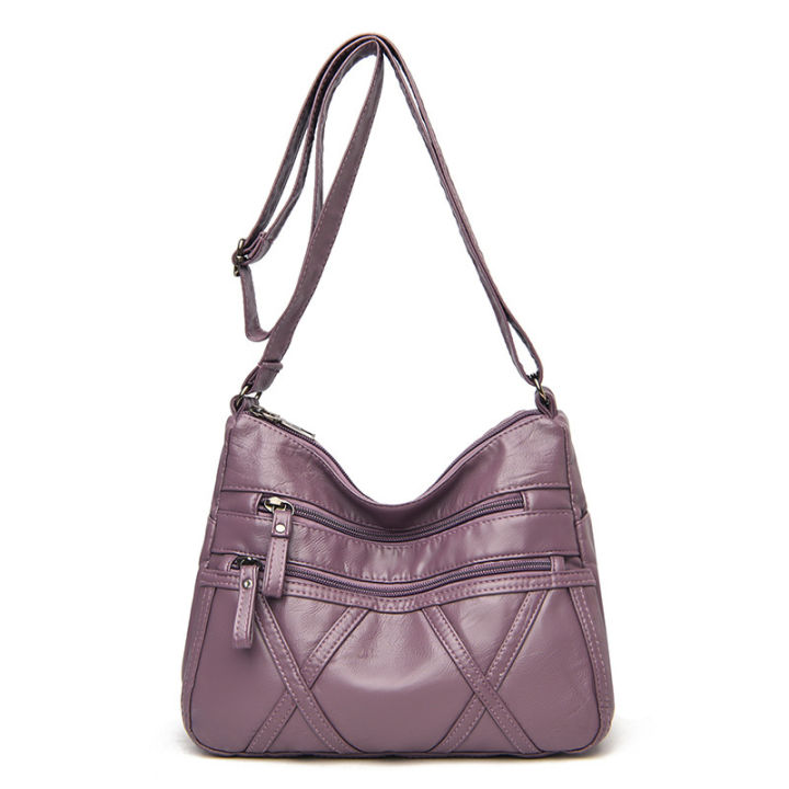 Fashion%20Crossbody%20Bag%20Women's%20Bag%202020%20New%20Style%20Shoulder%20Bag%20Lightweight%20Soft%20PU%20Shoulder%20Bag%20Mid-Life%20Backpack%20Mom%20Bag%20-%20Image%207
