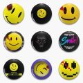 Watchmen Smiley The Comedian Badge Face Happy Yellow Dr In Soft Button Pin Customizable Gift Decor Brooch Collar Badge Cartoon. 