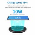 30W Fast Wireless Charger For Samsung Galaxy S9/S20 S8 Note 9 USB Qi Charging Pad for iPhone 12 11 XS Max XR X 8 Huawei P30 Pro.