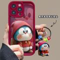 Casing For Infinix Hot 30i 30 Play Note 30 VIP 12 G96 Smart 7 TECNO CAMON 20 SPAR K10 Zero 30 5G Case Cover Cartoon Cute 3D Doraemon Bracelet Matte Soft Anti-Knock Casing Solid Color Anime Cover Fashion.