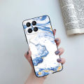 For Huawei X8 Case Fashion Flower Cartoon Pattern Soft Silicone Back Cover For Honor X8 4G TFY-LX1 TFY-LX2 TFY-LX3 HonorX8 Funda. 