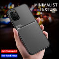 For Xiaomi Poco F3 Case Slim Silicone Softcase Camare Protection Back Cover Texture Casing Compatible with Magnetic Car Holder. 