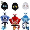 Genshin Impact Hilichurl COS Clothing Water System Fire System Ice System Abyss Mage Hilichurl Cosplay Game Costume Custom Made.